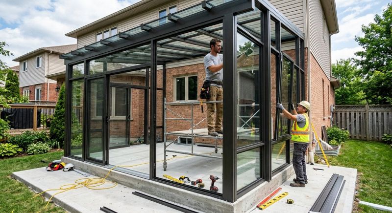 Conservatory Installation in Boulder, CO