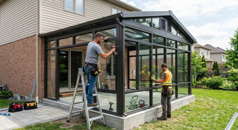 Conservatory Installation in Boulder, CO