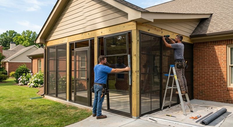 Enclosed Porch Installation in Cincinnati, OH