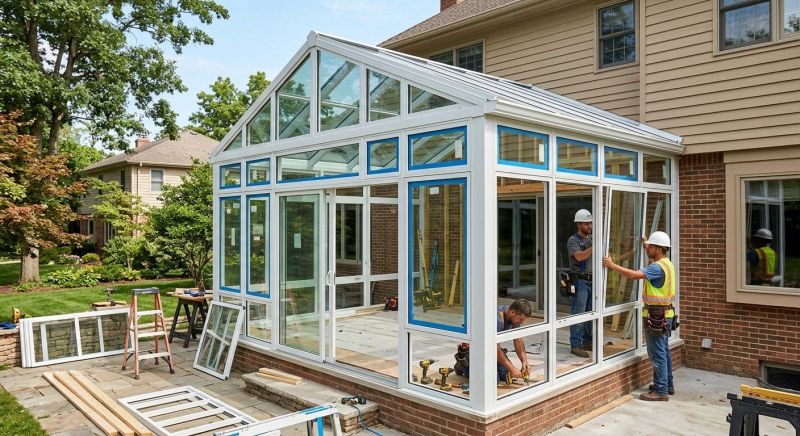 Four Season Room Installation in Boulder, CO