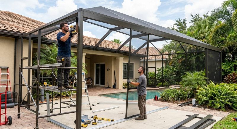 Lanai Installation in Charlotte, NC