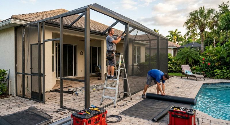 Lanai Repair in Charlotte, NC