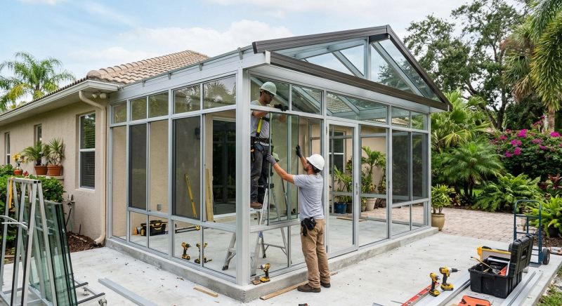Morning Room Installation in Austin, TX