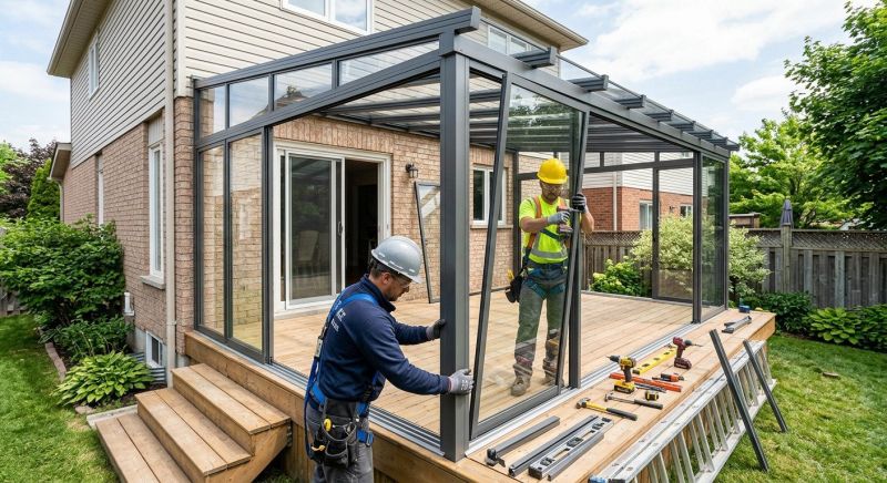 Patio Enclosure Installation in Nashville, TN