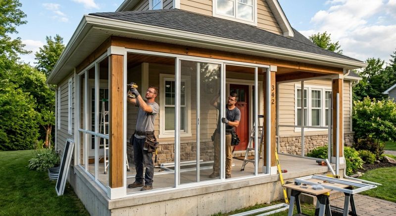 Screened In Porch Installation in Cincinnati, OH