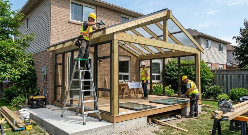 Solarium Construction in Dallas, TX