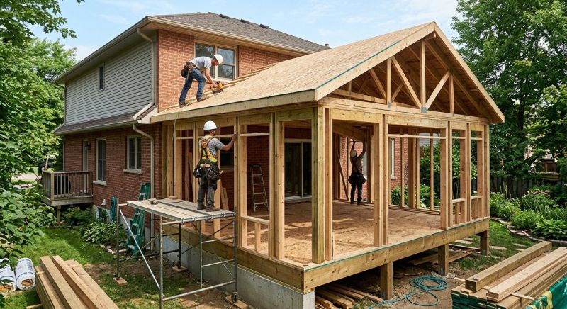 Sunroom Addition Construction in Austin, TX